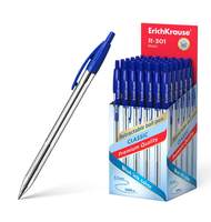 Ручка шариковая автоматическая ErichKrause R-301 Classic Matic 1.0, цвет чернил синий 