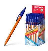 Ручка шариковая автоматическая ErichKrause R-301 Orange Matic 0.7, цвет чернил синий 