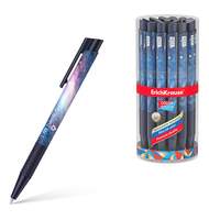 Ручка шариковая автоматическая ErichKrause ColorTouch Space, цвет чернил синий