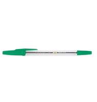 Ручка шариковая Corvina, прозрачный корпус, 1 мм, зеленый