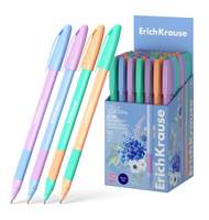 Ручка шариковая ErichKrause U-109 Stick&Grip Pastel Bloom 1.0, Ultra Glide Technology, цвет чернил синий 