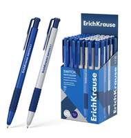 Ручка шариковая автоматическая ErichKrause Switch Matic&Grip 0.7, цвет чернил синий 
