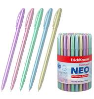 Ручка шариковая ErichKrause Neo Pastel pearl, цвет чернил синий 