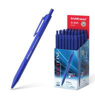 Ручка шариковая автоматическая ErichKrause R-305, цвет чернил синий 
