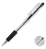 Ручка шариковая Erich Krause R-509, 0,7мм, автоматическая, с резиновым упором, черная