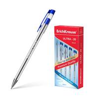 Ручка шариковая Erich Krause ULTRA L-20, 0,7мм, синяя