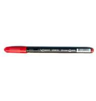 Ручка шариковая одноразовая Maped GREEN DARK, 0,6 мм, маловязкие чернила, красная