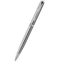 Ручка шариковая PARKER SONNET Slim K426, цвет St. Steel CT, стержень Mblack