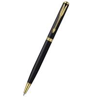Ручка шариковая PARKER SONNET Slim K428, цвет MettBlack GT, стержень Mblue