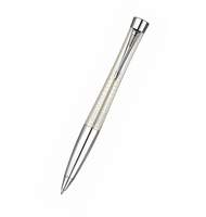 Ручка шариковая PARKER URBAN Premium K204, цвет Pearl Metal Chiselled, стержень Mblue
