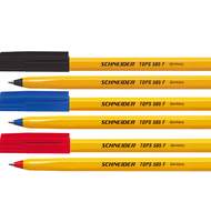Ручка шариковая одноразовая Schneider Tops 505 F, 0,3мм, красная