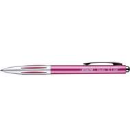 Ручка шариковая Attache Exotic WZ-2108, 0,5мм, автомат, розовый корпус, синяя