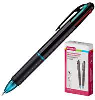 Ручка шариковая Attache Luminate, 0,5мм, автомат, четырехцветная