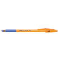 Ручка шариковая Bic ORANGE grip fine, 0,35мм, с резиновым упором, синяя