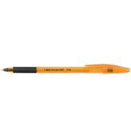 Ручка шариковая Bic Orange grip fine, 0,35мм, с резиновым упором, черная
