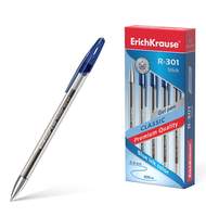 Ручка гелевая ErichKrause R-301 Classic Gel Stick 0.5, цвет чернил синий 