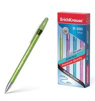 Ручка гелевая ErichKrause R-301 Spring Gel Stick 0.5, цвет чернил черный 