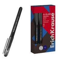 Ручка гелевая ErichKrause G-Glass Stick Original 0.5, цвет чернил черный 