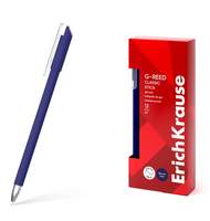 Ручка гелевая ErichKrause G-Reed Stick Classic 0.38, цвеcт чернил синий 