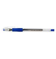 Ручка гелевая Crown HJR-500R, 0,5мм, с резиновым упором, синяя