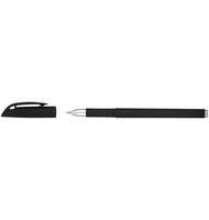 Ручка гелевая G-5360, 0,5мм, нубуковый корпус, черная