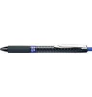 Ручка гелевая Pentel Oh!Gel K497-C, 0,7мм, автомат, с резиновым упором, металлический клип, синяя