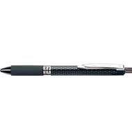 Ручка гелевая Pentel Oh!Gel K497-А, 0,7мм, автомат, с резиновым упором, металлический клип, черная