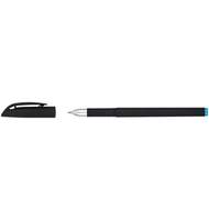 Ручка гелевая 0,5мм, нубуковый корпус, синяя