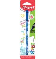 Ручка капиллярная MAPED GRAPH PEPS, 0,8мм, синяя, блистер