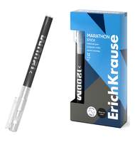 Ручка-роллер ErichKrause Marathon Stick 0.5, цвет чернил черный 