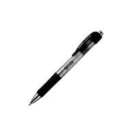 Ручка-роллер Marvy, 0,5мм, автомат, с резиновым упором, черная