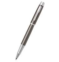 Ручка-роллер Parker IM Premium T222, цвет Dark Grey (Gun Metal), стержень Fblack,  гравировка 