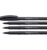 Ручка-роллер одноразовый Schneider TOPBALL, 0,3мм, черная