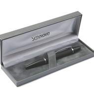 Ручка шариковая Scrinova Premium, матовый черный корпус, в подар. упак.