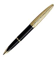 Ручка перьевая Waterman Carene De Luxe (S0699920) Black Silver GT (F) перо золото 18K