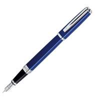 Ручка перьевая Waterman Exception (S0637090) Blue ST (F) чернила: синий перо золото 18K посеребрение