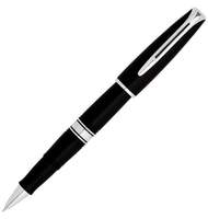 Ручка роллер Waterman Charleston 13017 T (S0701050) Black CT (F) чернила: черный латунь хром