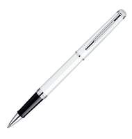 Ручка роллер Waterman Hemisphere (S0920950) White CT (F) чернила: черный нержавеющая сталь хром