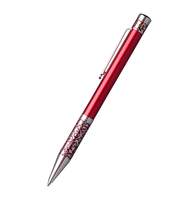 Ручка шариковая Manzoni MARINELLA цвет корпуса: красн. картоный футляр