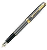 Ручка перьевая Parker Sonnet F534 (S0808140) Cisele GT (F) латунь перо золото 18K позолота 23К