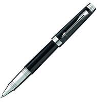 Ручка роллер Parker Premier Lacque T560 (S0887870) Black ST (F) посеребрение