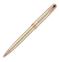 Ручка шариковая Parker Sonnet K535 (1859493) Feminine Silver PGT (M) чернила: черный латунь розовое золото