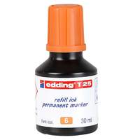 Чернила для маркеров перманент EDDING T25/006, 30мл, оранжевые