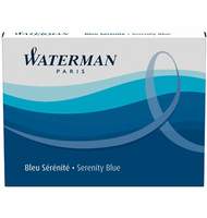 Чернила в патронах Waterman, 8шт/уп., синие