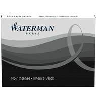 Чернила в патронах Waterman, 8шт/уп., черные