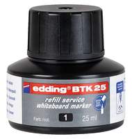 Чернила для борд-маркеров EDDING BTK25/001, 25мл, черные