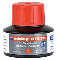 Чернила для борд-маркеров EDDING BTK25/002, 25мл, красные