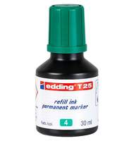 Чернила для маркеров перманент EDDING T25/004, 30мл, зеленые
