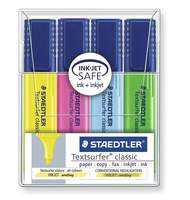 Набор маркер-выделителей Staedtler Classic, 4 цвета