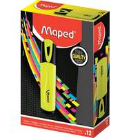 Маркер-выделитель Maped Fluo Peps Classic, желтый